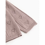MarMar Modal Mix Pointelle Dusty Purple Totti Strikket Cardigan