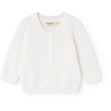 MarMar Modal Mix Links-Links Gentle White Taki Strikket Cardigan