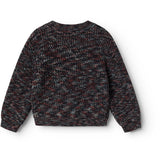 MarMar Cotton Knit Spacedye Deepest Sea Space Teno Strikket Bluse