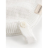 MarMar Modal Mix Links-Links Gentle White Aly Strikket Lue