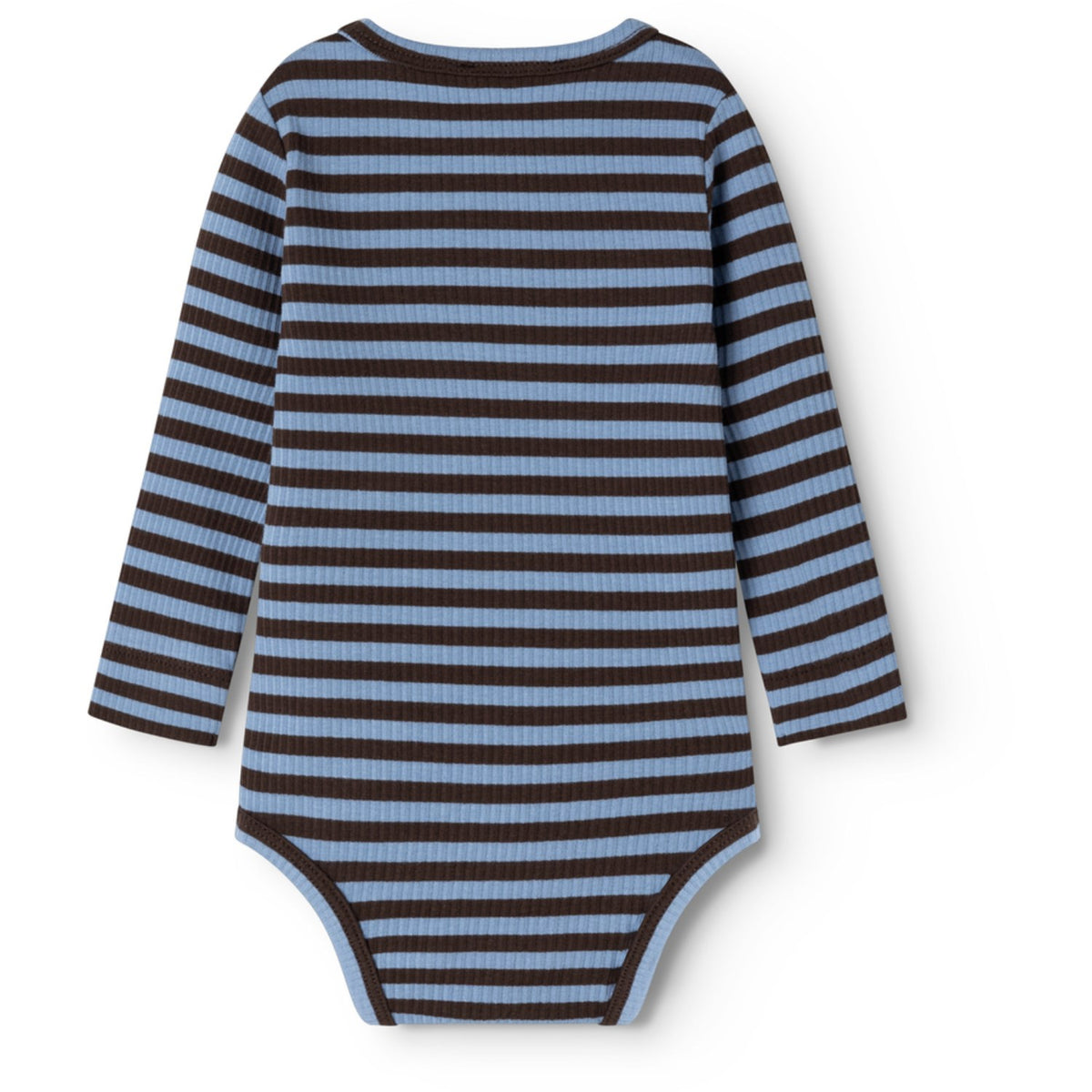 MarMar Modal Stripe Blue Heaven Stripe Plain Body LS