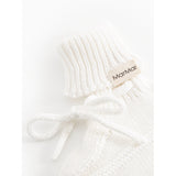 MarMar Modal Mix Links-Links Gentle White Abootie Strikket Booties
