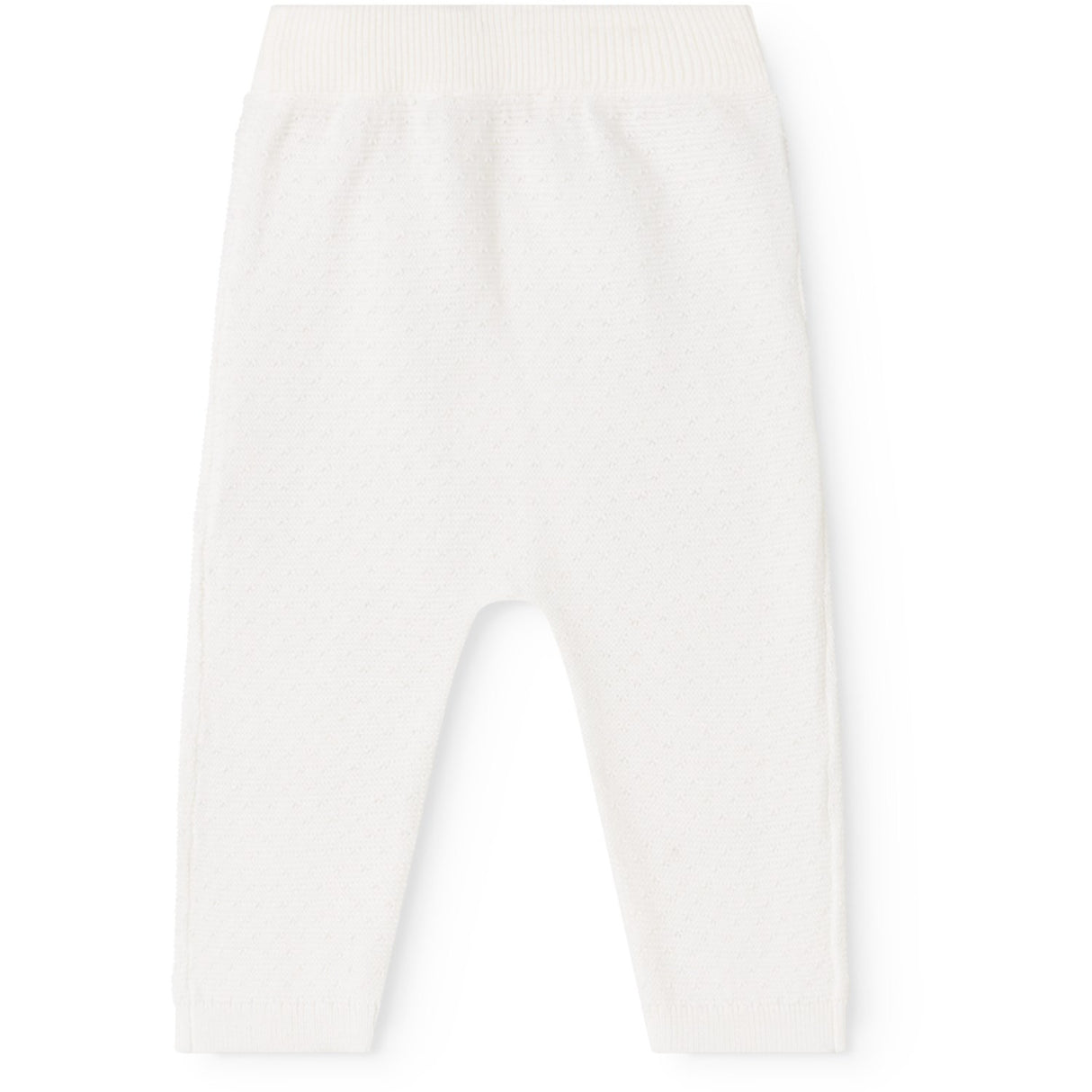 MarMar Modal Mix Links-Links Gentle White Pira Strikket Bukser