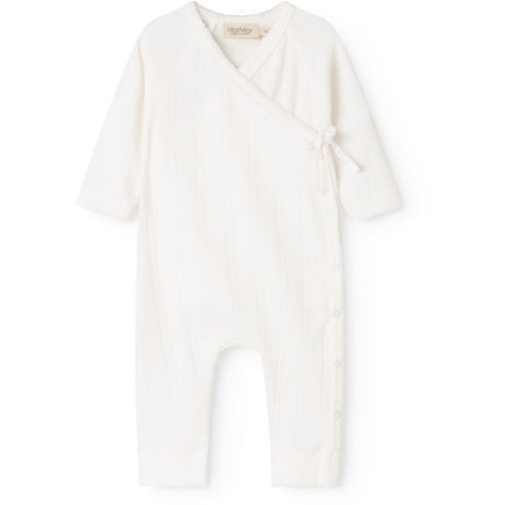 MarMar Modal Pointelle Gentle White Rula Heldrakt