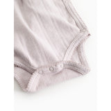 MarMar New Born Modal Pointelle Violet Dust Belita Bodystocking