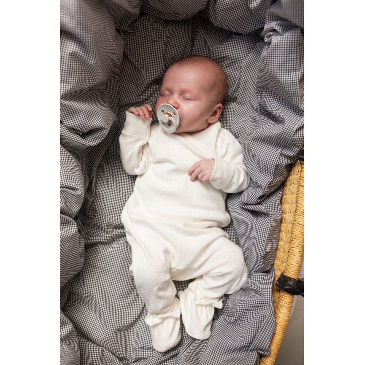 MarMar Modal Pointelle Gentle White Rula Heldrakt