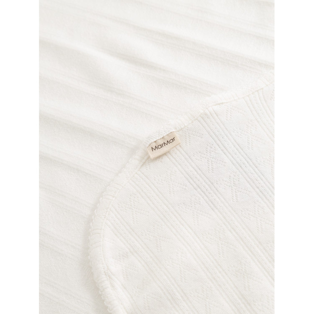 MarMar Modal Pointelle Gentle White Alida Teppe