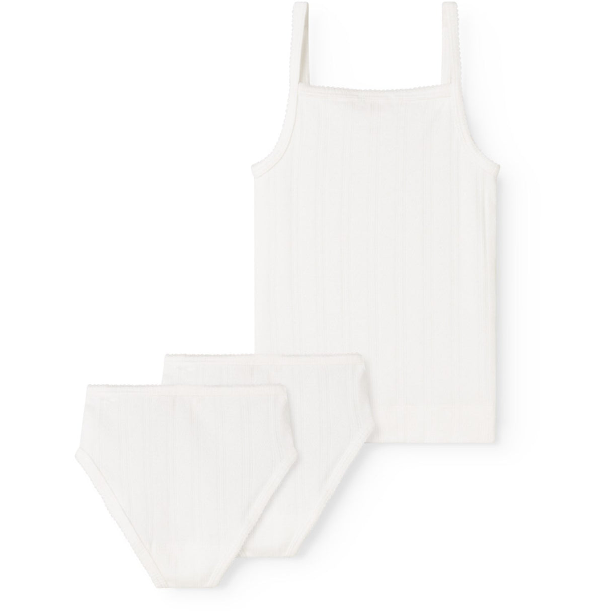 MarMar Modal Pointelle Gentle White Undertøy Sett