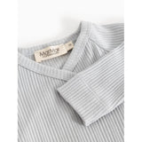 MarMar Modal Pointelle Rib Blue Haze Rubello Heldrakt