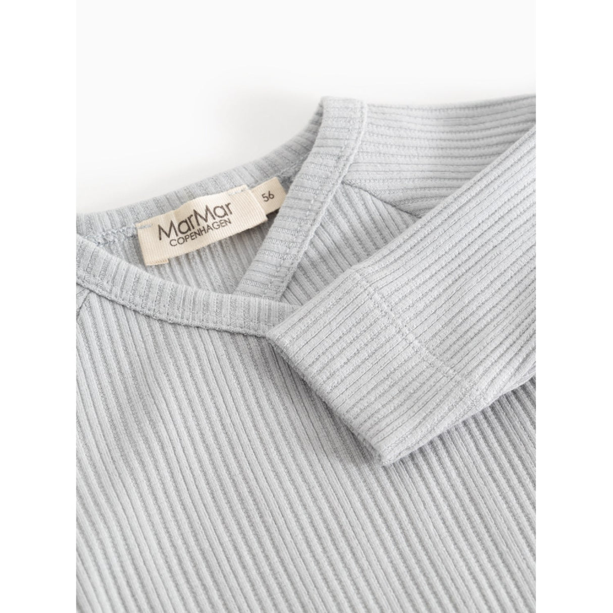 MarMar Modal Pointelle Rib Blue Haze Rulo Heldrakt