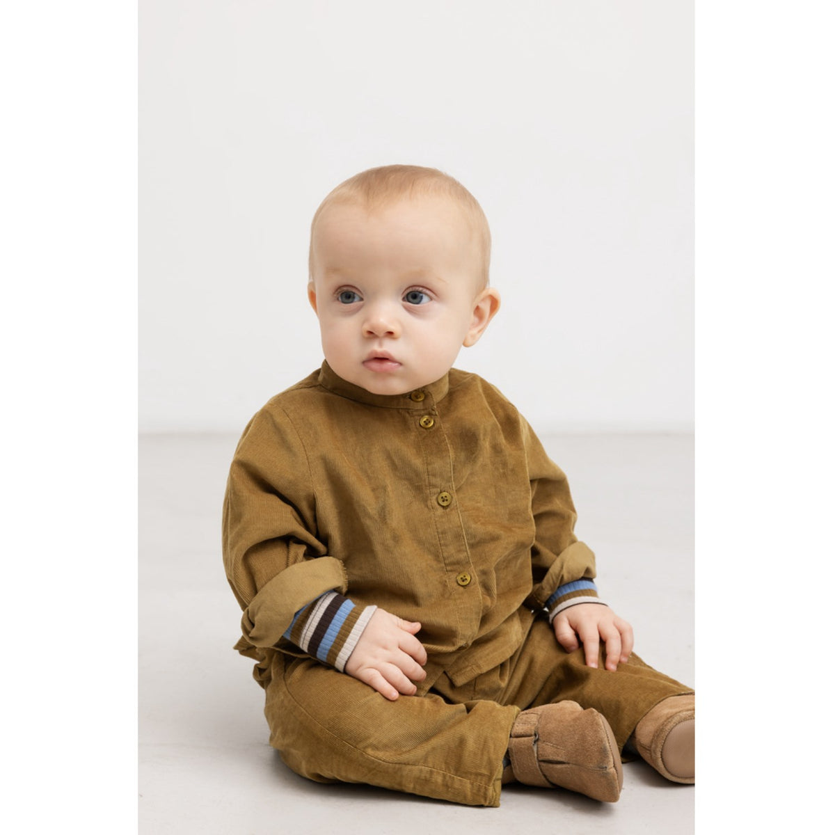 MarMar Fine Cord Dark Bronze Tomi B Skjorte
