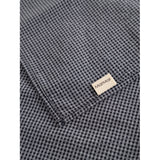 MarMar Cotton Seersucker Pigeon Blue Check Airo Skjerf