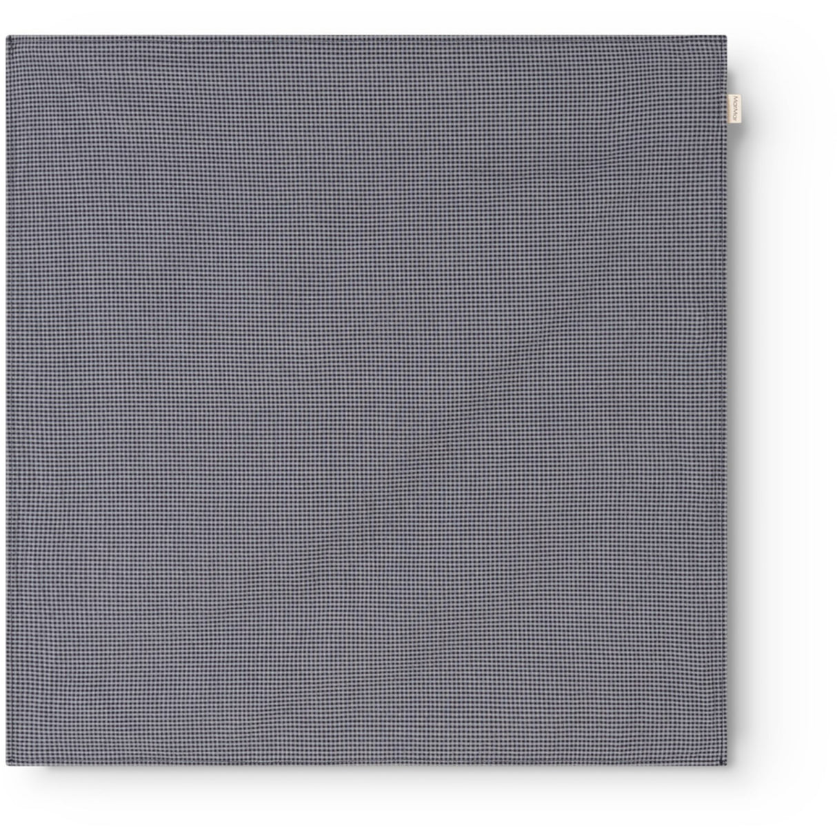 MarMar Cotton Seersucker Pigeon Blue Check Airo Skjerf