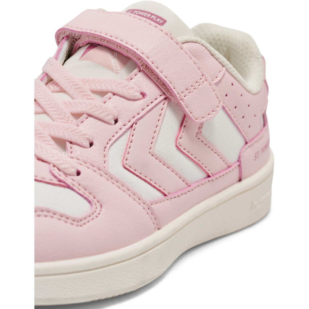 Hummel White/Pale Lilac St Power Leg Jr Sneakers