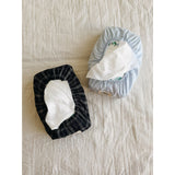 Lalaby Blue Check Wet Wipe Cover