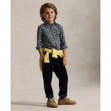 Polo Ralph Lauren Hunter Navy Flat Front Bukser