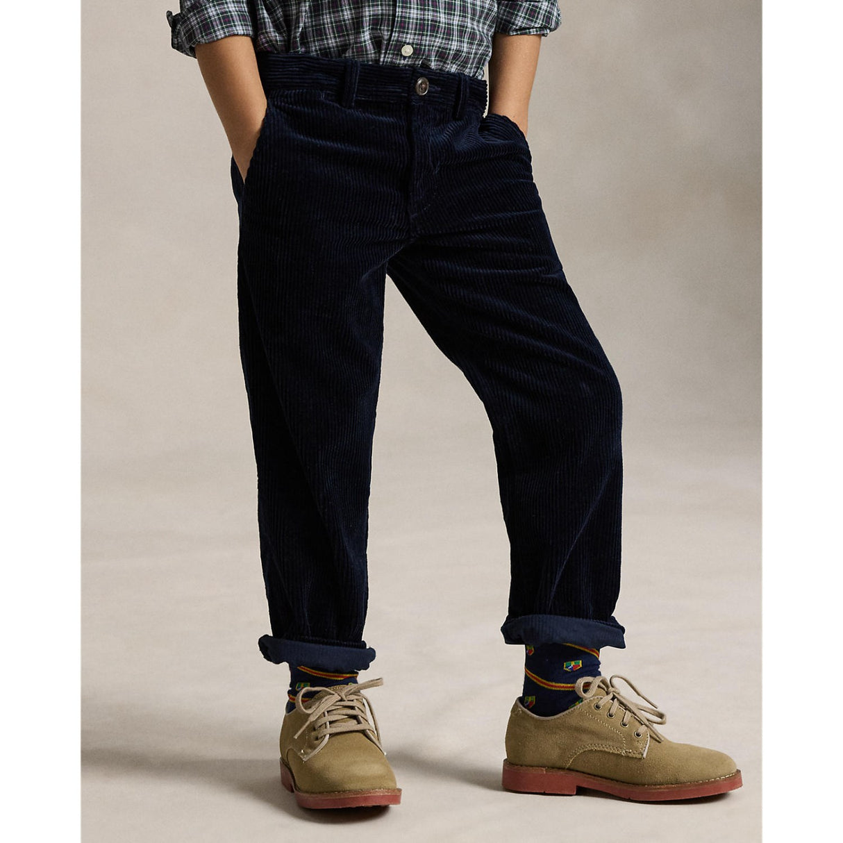 Polo Ralph Lauren Hunter Navy Flat Front Bukser