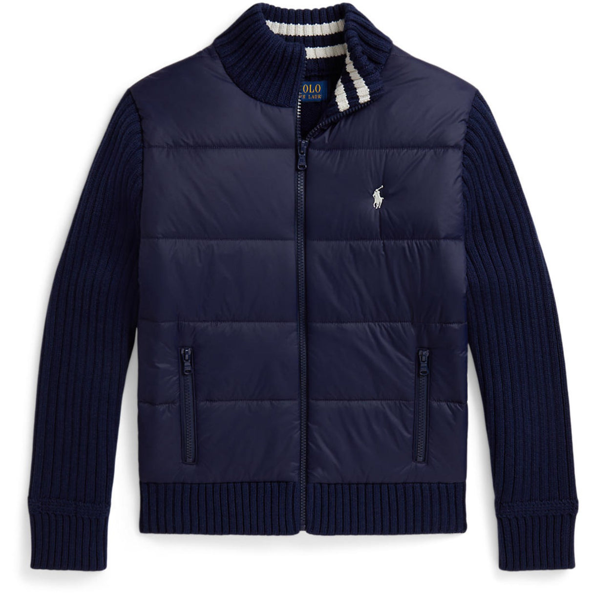 Polo Ralph Lauren Newport Navy Multi Full Zip Jakke