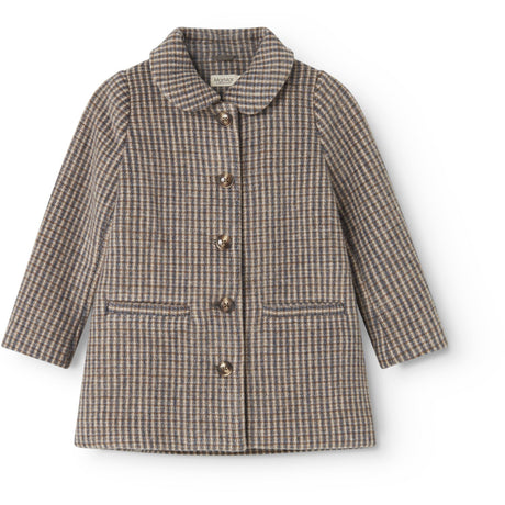 MarMar Wool Check Heritage Check Olive Jakke