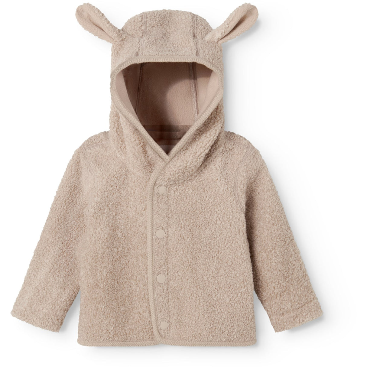 MarMar Bonded Teddy Muddy Melange Olini Jakke
