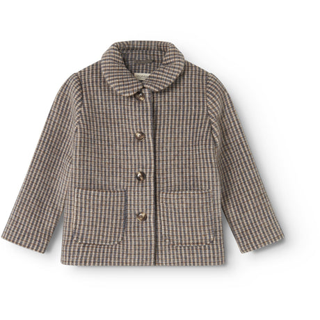MarMar Wool Check Heritage Check Oval Jakke