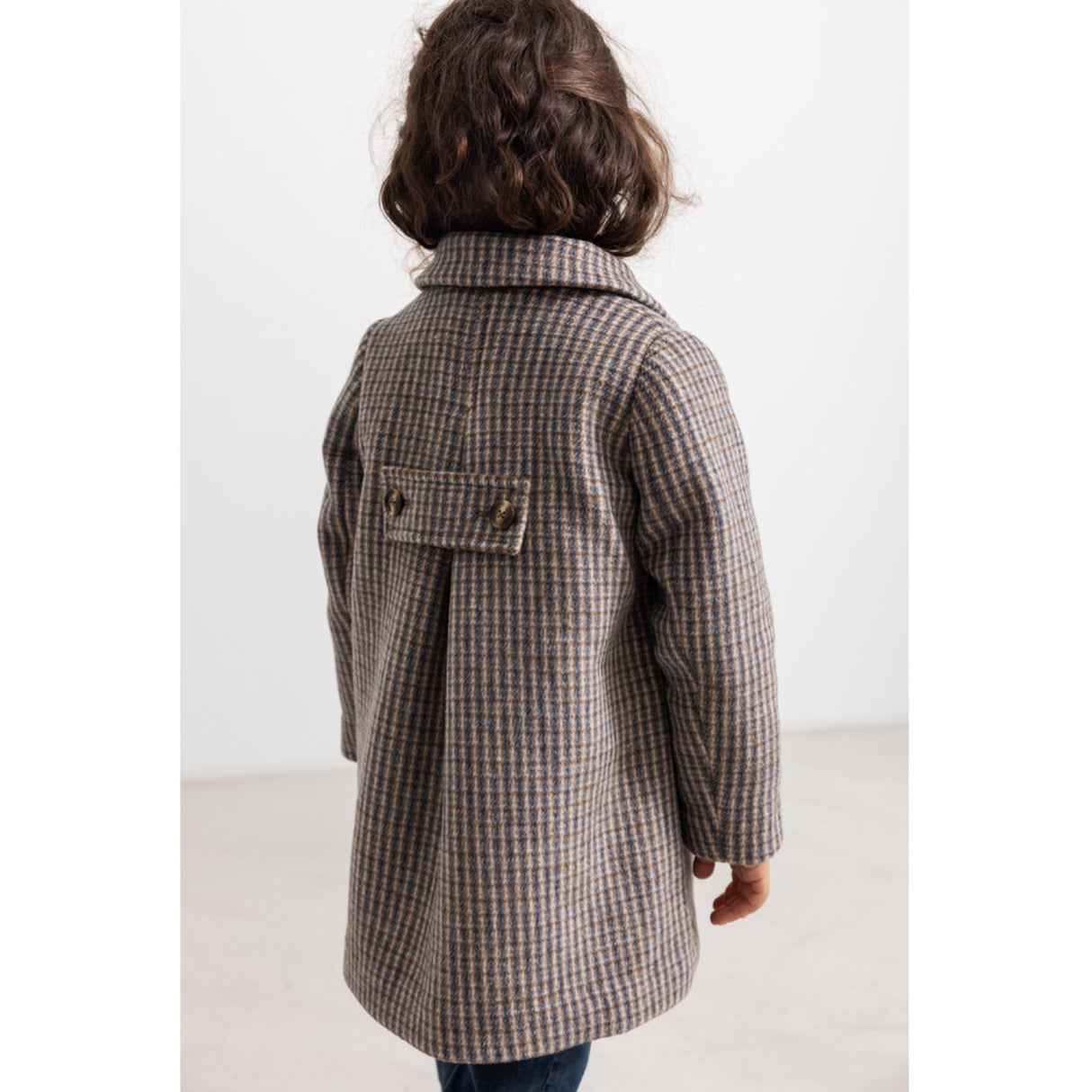 MarMar Wool Check Heritage Check Olive Jakke