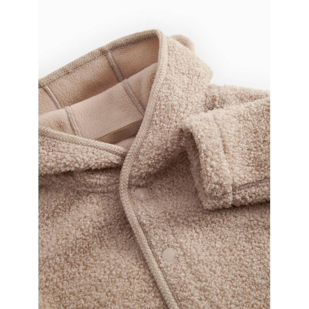 MarMar Bonded Teddy Muddy Melange Olini Jakke