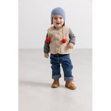 MarMar Bonded Teddy Muddy Melange Ollas Waistcoat