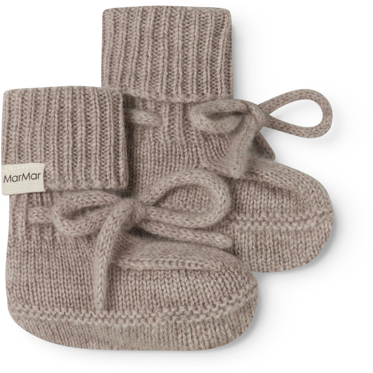 MarMar Cashmere New Born Alpaca Melange Abootie Booties
