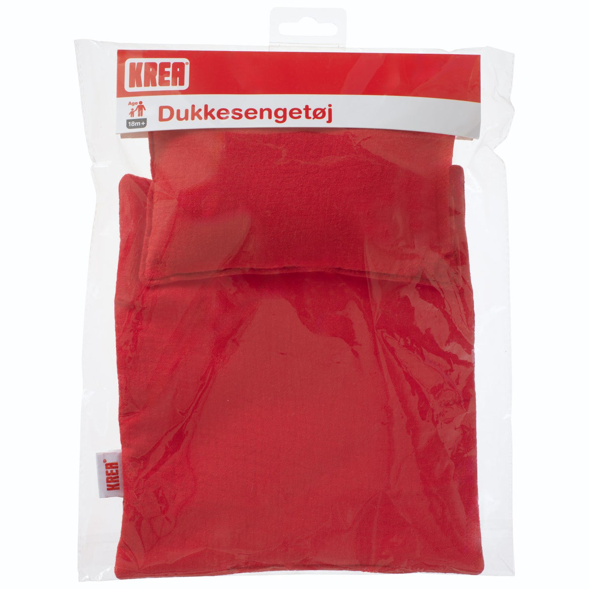 KREA® Dukke Sengetøj Rød