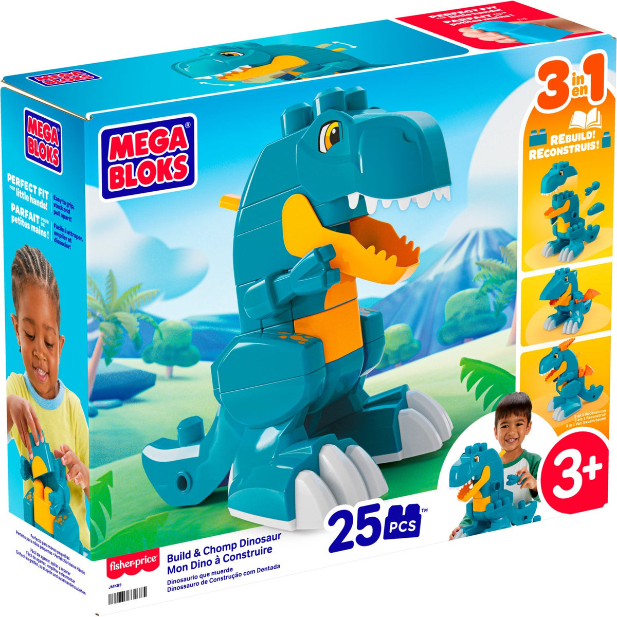 MEGA Bloks Byg & Ombyg Dinosaur