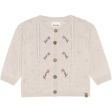 Minymo Pink Tint Cardigan Strikk
