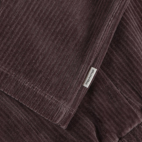 Minymo Plum Truffle Bukser Velour