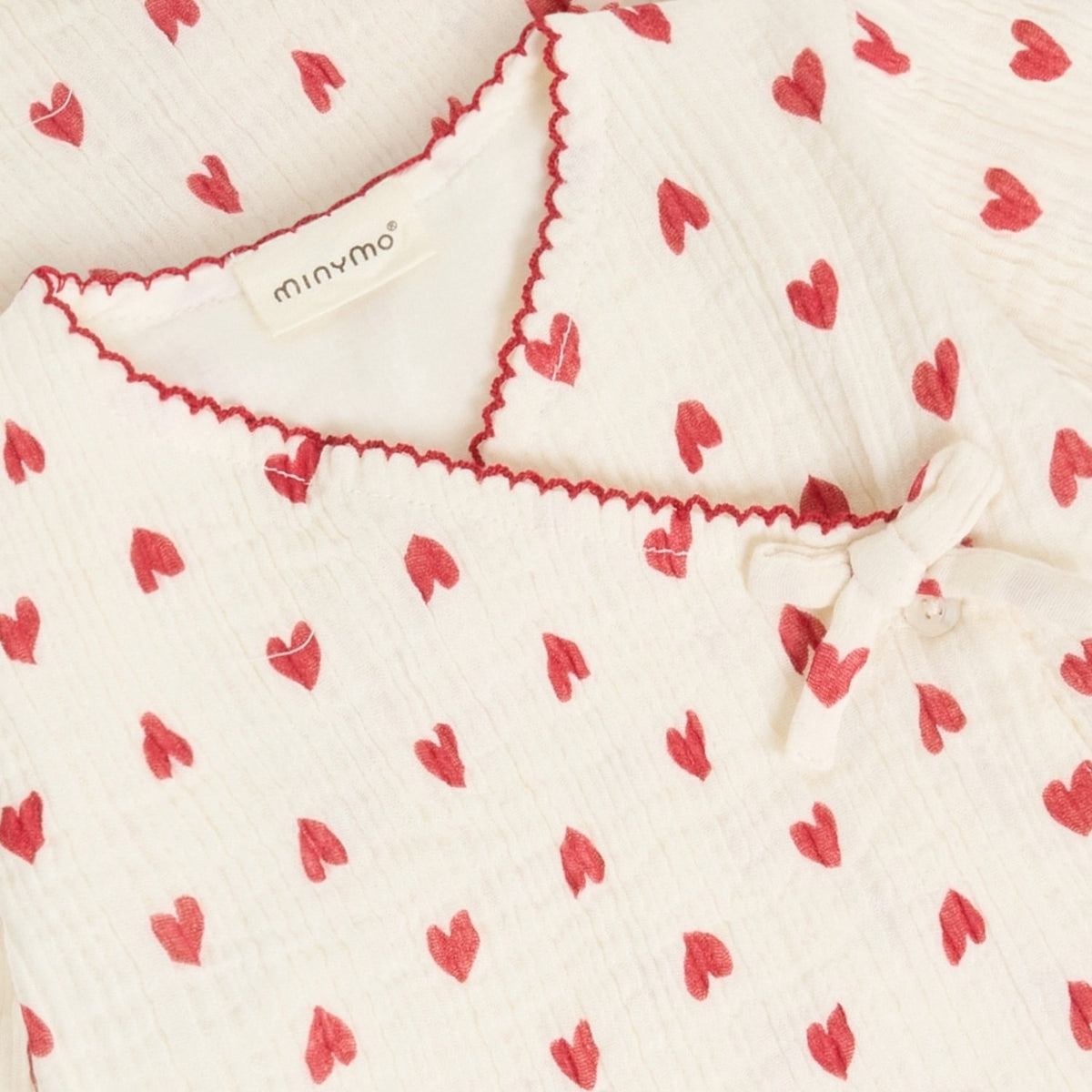 Minymo Eggnog Bluse Ls Aop
