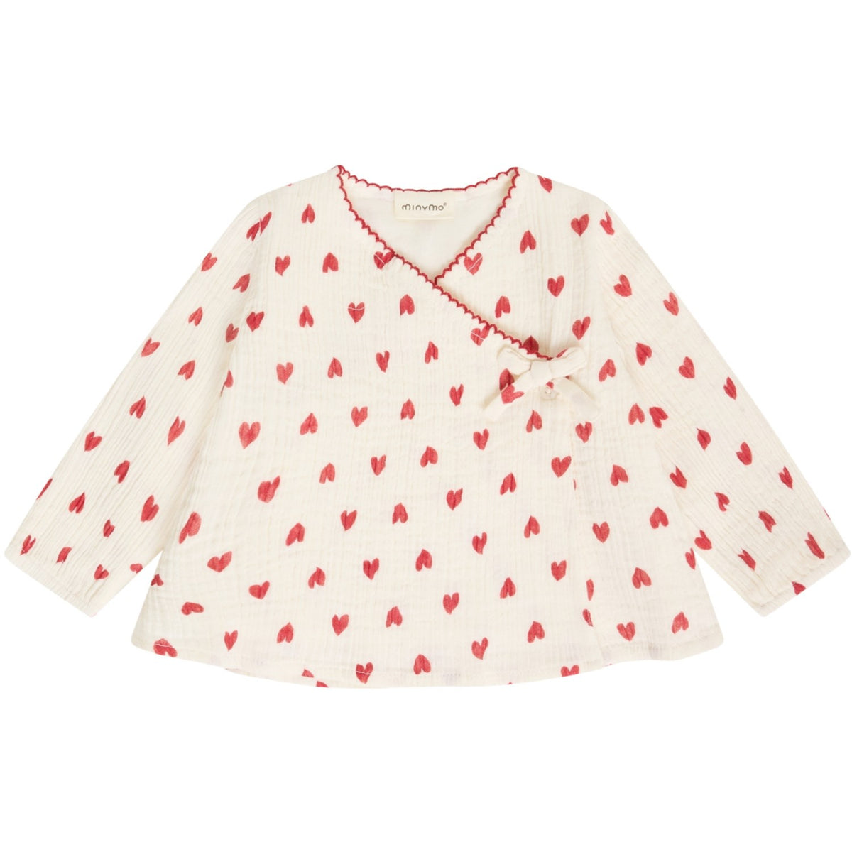 Minymo Eggnog Bluse Ls Aop