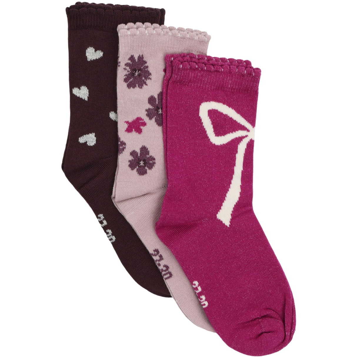 Minymo Huckleberry 3-Pakning Strømper