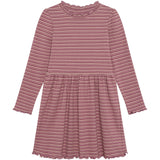 Minymo Nostalgia Rose Kjole Ls Rib