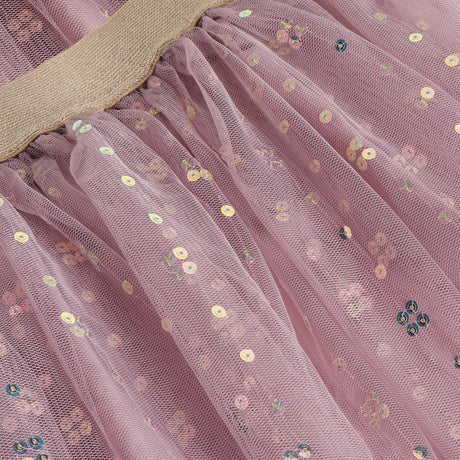Minymo Twillight Mauve Skjørt Mesh M/ Sequins