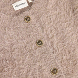 Minymo Bark Cardigan Strikk M/ Glitter