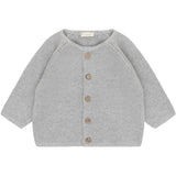 FIXONI Flint Gray Melange Cardigan Strikk