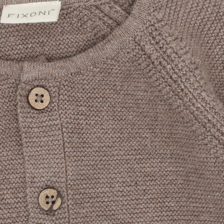 FIXONI Mountain Trial Melange Cardigan Strikk