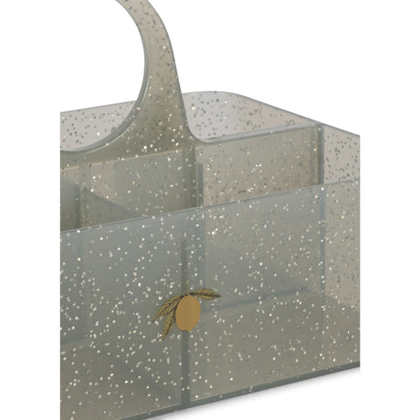 Konges Sløjd Sparkling Blue Glitter Oppbevaring Organizer