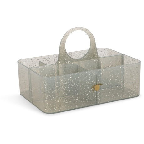 Konges Sløjd Sparkling Blue Glitter Oppbevaring Organizer
