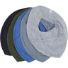 Pippi Blue Bandana Smekke - Solid  (5-Pack)