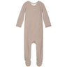 Serendipity Almon/Ecru Baby Dress Stripe-føtter