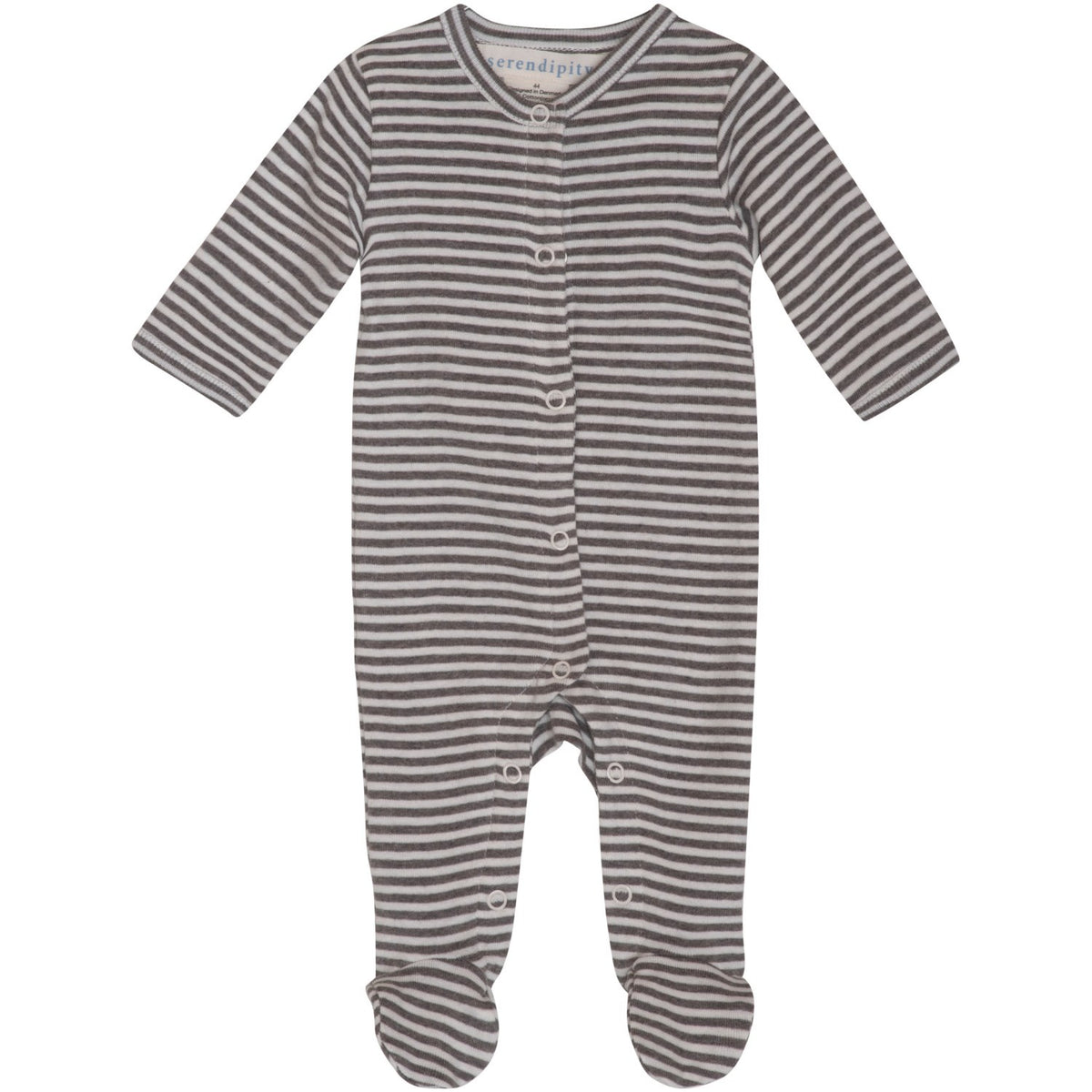 Serendipity Soil/Offwhite Newborn Stripe Drakt