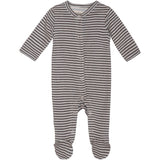 Serendipity Soil/Offwhite Newborn Stripe Drakt