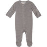 Serendipity Soil/Offwhite Newborn Stripe Drakt