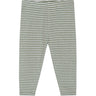 Serendipity Moss/Offwhite Baby Leggings Stripe