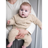 Serendipity Oat Milk Baby Alpaca Suri Cardigan
